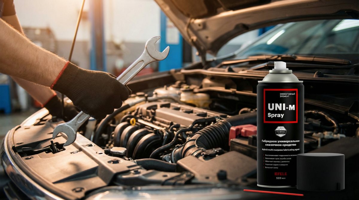 EFELE UNI-M Spray будет выпускаться в баллоне увеличенного объема