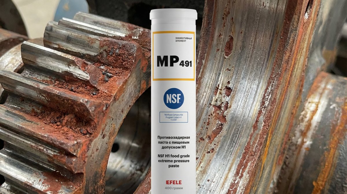 Паста EFELE MP-491 эффективно защищает узлы автомобиля от фреттинг-коррозии