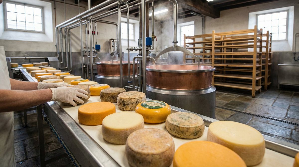 Производители молочной и сырной продукции выбирают для обслуживания оборудования материалы EFELE